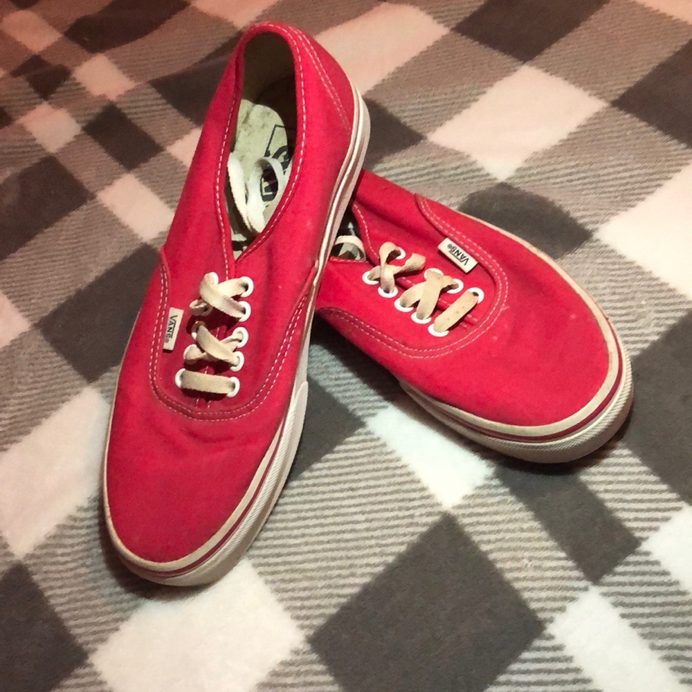 Red Vans